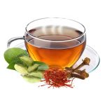 چای زعفرانی( 4نفره )